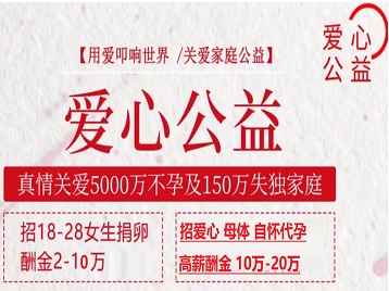 旬邑捐卵助孕生子 爱心志愿者招募